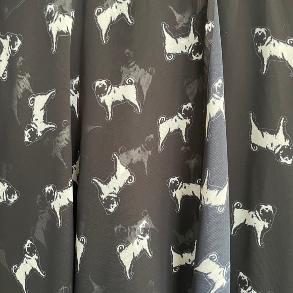 Smak Parlour short sleeve dress with dog design. - Picture 3 of 3